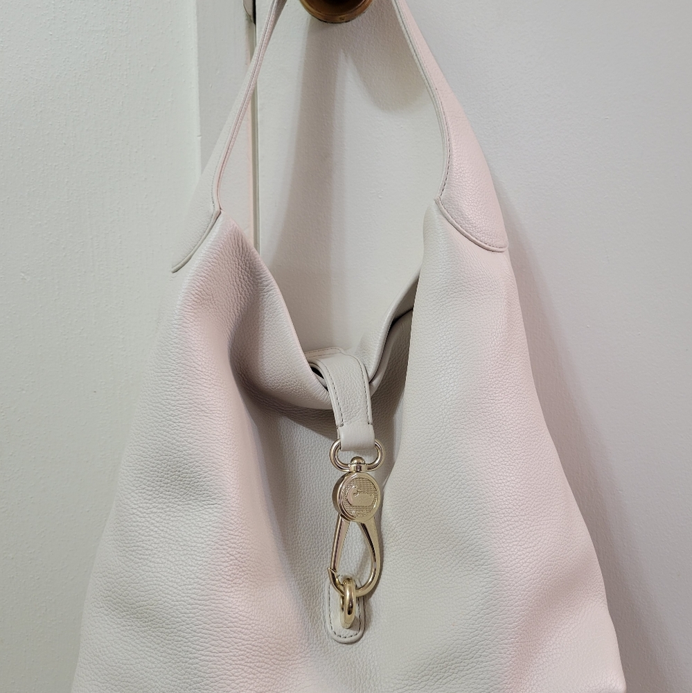 Dooney & Bourke Belvledere Logo Lock Shoulder Bag